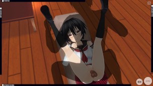 3D HENTAI schoolgirl never cum like this before