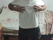 I listen to the radio before dinner. 7/16