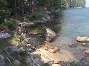 Candid Beach Voyeur (Clear Water Bikini Babe) 16/16