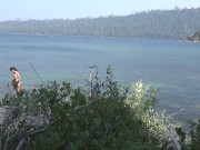 Candid Beach Voyeur (Clear Water Bikini Babe) 9/16