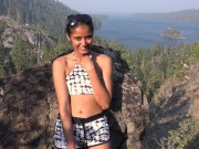 lighting it up, smoking it up in the woods 4/16