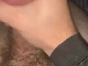 College Guy Jerking Gummy Worm Dick w/ Cartoons On