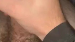 College Guy Jerking Gummy Worm Dick w/ Cartoons On