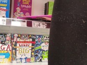 Candid See Through Leggings in a Shopping Mall - Thick Booty and Cameltoe View 11/16