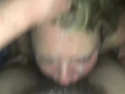 Gettting my throat destroyed by daddy’s hard cock 3/16