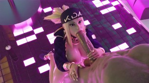 K/DA Akali Clubgirl Blowjob [4k]