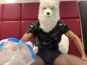 KIGU PLASTIC BAG BREATHPLAY WITH HAIRDRYER & TIGHTS 6/16