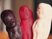 (Giantess Vore) Gobbling The Gummy Village 13/16