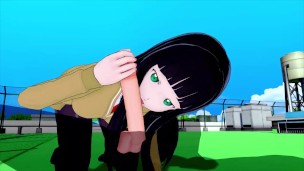 Flying Witch Kowata Makoto (3D HENTAI)