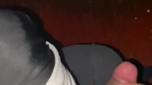 Dick Deep in Ebony Throat **POV**