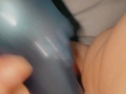 Playing with my dildo