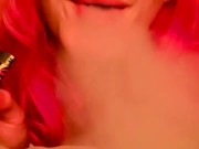 sexy stoner smokes topless 