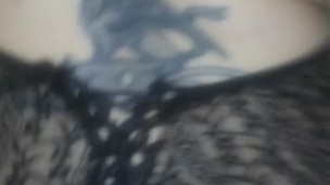 Spun tattooed amateur couple play with each other. Sunshyne sucks and fucks BWC