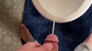 Eddie De Luca Pissing With Semi 