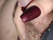 Step sister with long nails touches me immorally intimate at night 2/16