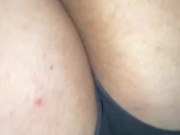 Latina BBW up close slow mo twerk
