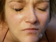 Marlee Is Used For An Uncomfortable Facial On The Couch 15/16