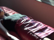 Emo girl has got a *sensitive belly button* Rare Naval Orgasm 2/16