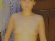 I'm getting ready to take shower 
