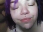 Taking daddy's piss from the cup & deep-throating (regurgitation involved) 15/16