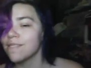 Taking daddy's piss from the cup & deep-throating (regurgitation involved) 3/16