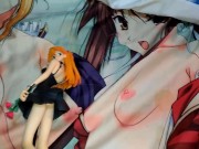 エヴァンゲリオン黒色ワンピースアスカフィギュアぶっかけ顔射オナニー【キモオタク男の喘ぎ声あり】 - Screenshot 4 of 16 - Adult Toys
