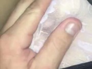 Boyfriend plays with girlfriends pussy 1/16