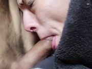 Woke up with my Dick in this Lesbian's Mouth & She Wont let me pull out  Morning Deepthroat Cumshot 16/16