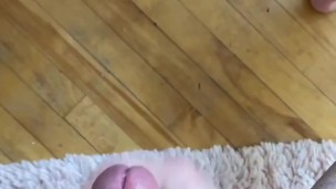 Eddie De Luca Jerking Off (3 Foot Cumshot)