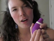Sucking and Licking Vibrator Sex Toy Review 9/16