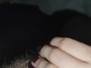 Girlfriend is scratching my dick with her hot long nails 15/16