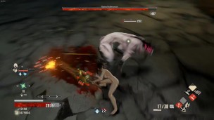 Code Vein Nude Mod | Streaking Through The Town Of Sacrifice