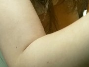 Школьница в сексуальном белье примеряет наряды перед 1 сентября. примерочной 12/16