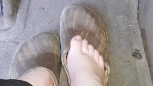 Like feet? - Watch me slide my shoes off in my car *.*