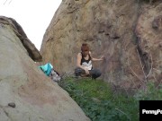 Red Hot Backpacker Penny Pax Fucked By Big Dick In The Wild! 3/16