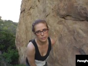 Red Hot Backpacker Penny Pax Fucked By Big Dick In The Wild! 4/16