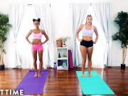 ADULT TIME Cardiogasm- Workout & Hot Lesbian Sex with Gia & Scarlit 1/16