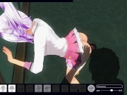 3D HENTAI fucked schoolgirl with a vibrator in the pool 6/16