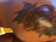 Alicia twerks fully naked and oiled up 15/16