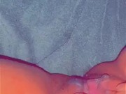 Playing with my pussy early in the morning 