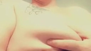 Titty play before shower