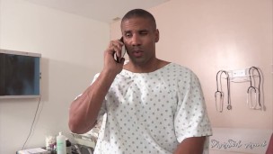 SEXY NURSE DANA VESPOLI MILKS ROBERT AXEL’S PROSTATE DURING AN EXAM