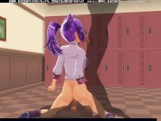 3D HENTAI Friends looked into my locker room and fucked hard (PART 2) 6/16
