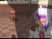 3D HENTAI Friends looked into my locker room and fucked hard (PART 2) 8/16