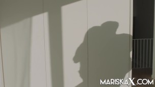 MARISKAX Busty Latina MILF Mariska fucked by her lover