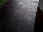 Naked on road