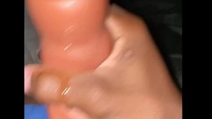 Breaking pocket pussy with rock hard dick + Cum Shot