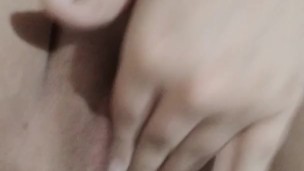 Slut masterbating with dildo in ass