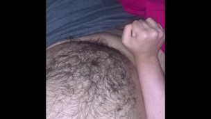 Watch me Stroke my thick shaved dick