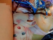 プリキュアオタクのキモ男に体を触られ顔射されるキュアビート【美少女フィギュアぶっかけオナニー】 - Screenshot 6 of 16 - HD